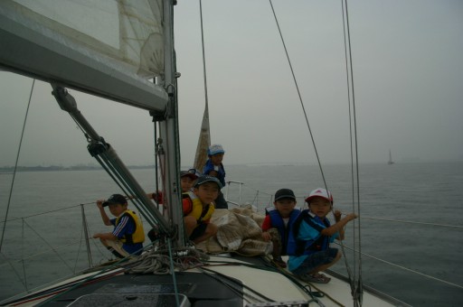 琵琶湖有名ヨット MUGENに乗船